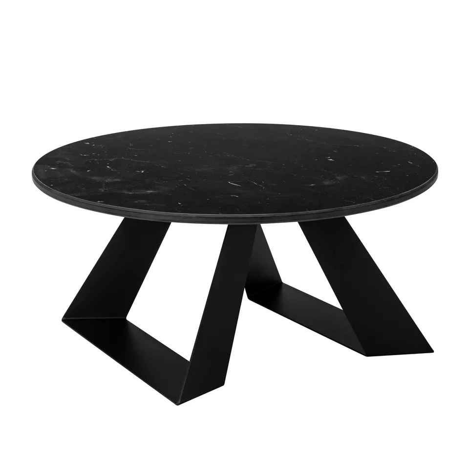 rosseto-alto-hplrs51-riser-20in-rund-black-marble-hpl-mit-6in-schwarzen-beinen image 1