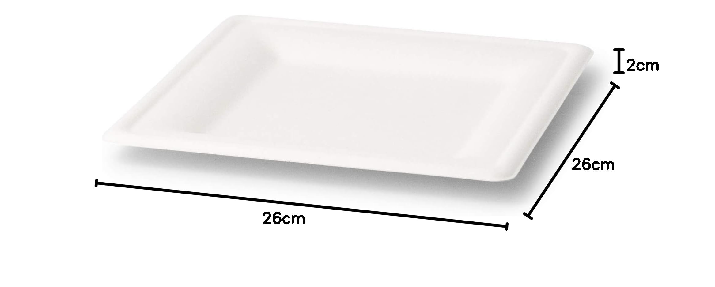 biozoyg-zuckerrohr-einwegteller-eckig-26x26-cm-wei-500-st-ck-stabiles-partygesch image 7
