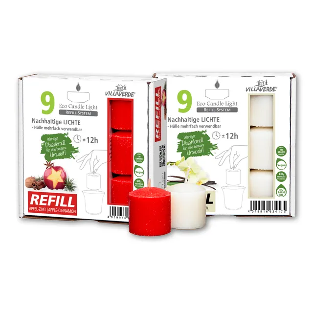 villaverde-eco-candle-light-12h-nachf-llkerze image 1