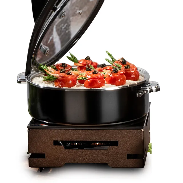 rosseto-multi-chef-sm395-induktionsw-rmer-120v-mit-bronze-base-5-zoll image 1