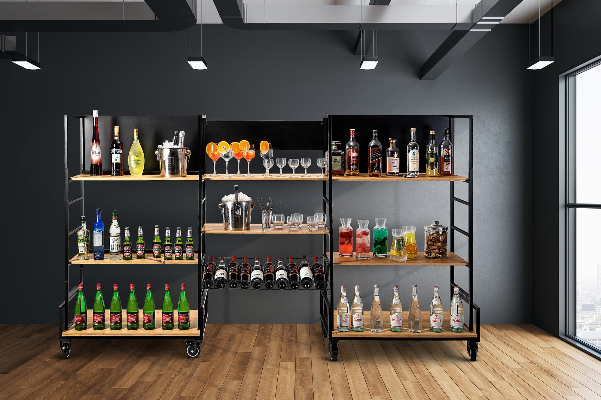 rosseto-modulite-bamboo-shelf-mc-bs1-bambusablage image 3