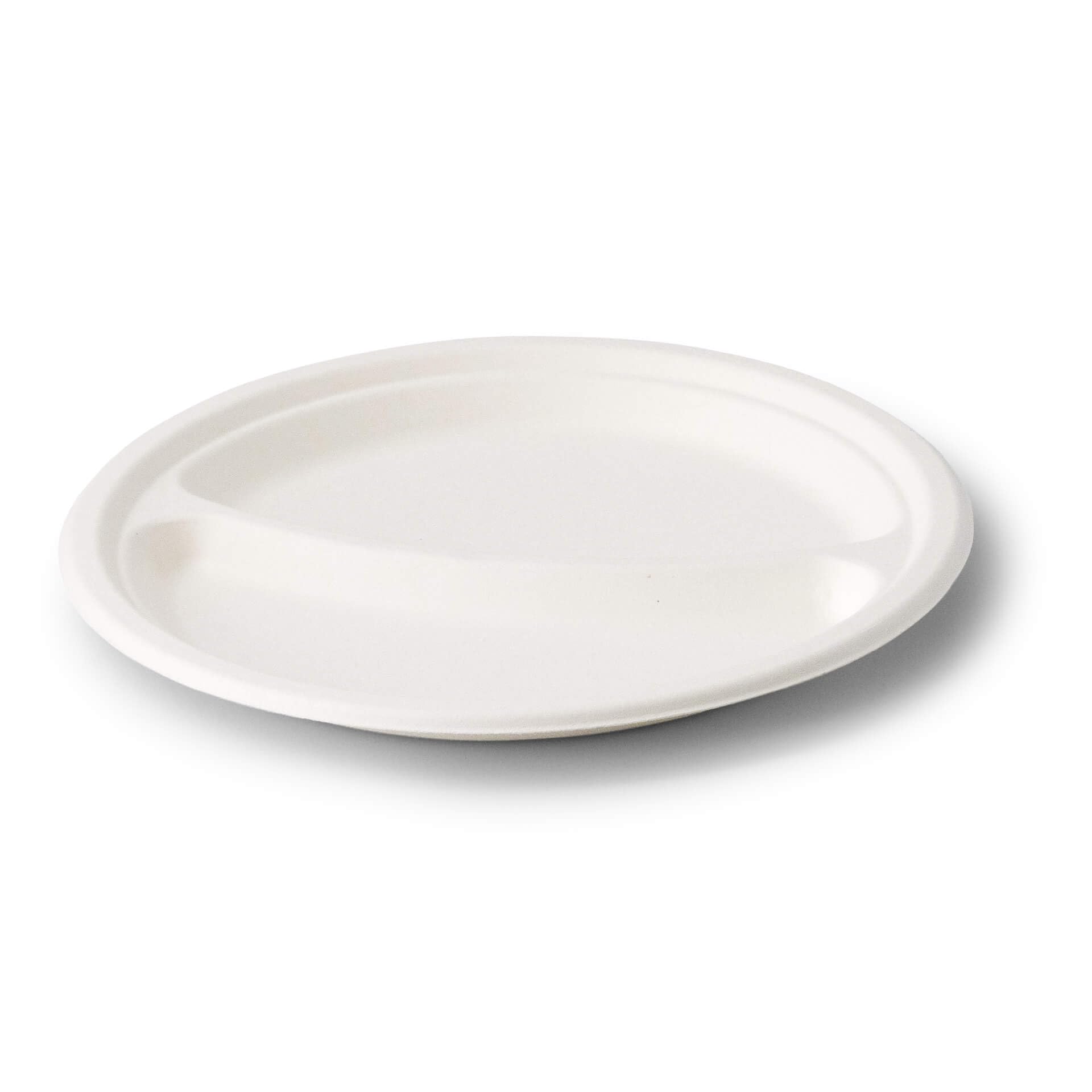 biozoyg-einwegteller-zuckerrohr-2-kammern-22cm-wei-50-st-ck image 3