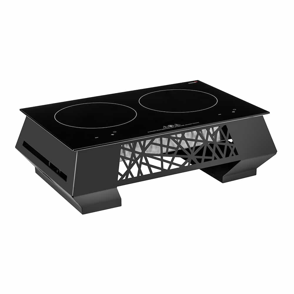 rosseto-geo-multi-chef-sk072-induktions-set-7-schwarz-touch-top-doppel image 1