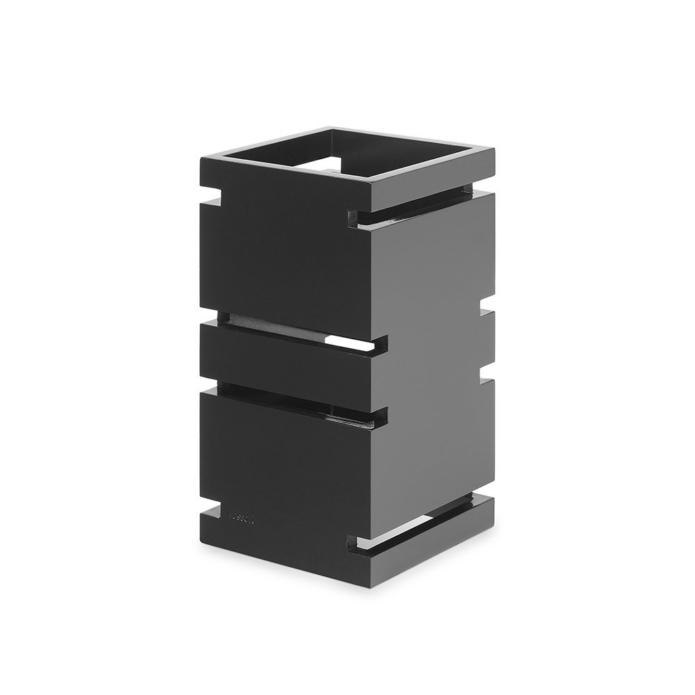 rosseto-skycap-sw102-riser-quadratisch-12in-bambus-schwarz-multi-level image 1