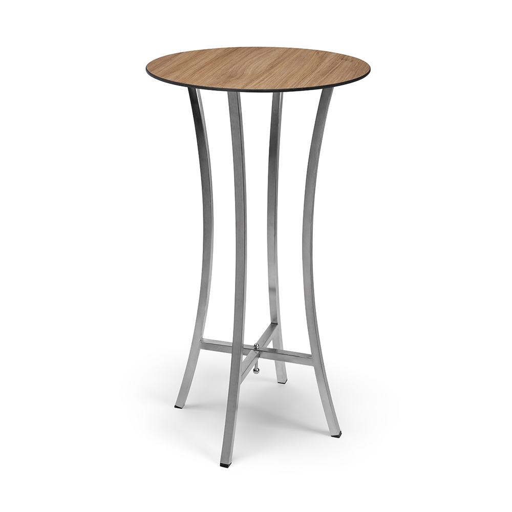 rosseto-modulite-cocktailtisch-kit-61-cm-naturholz-edelstahl-mtc-1001nws image 1