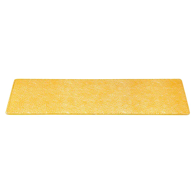 rosseto-kalderon-foglia-gls025m-glasoberfl-che-schmal-rechteckig-senf image 1
