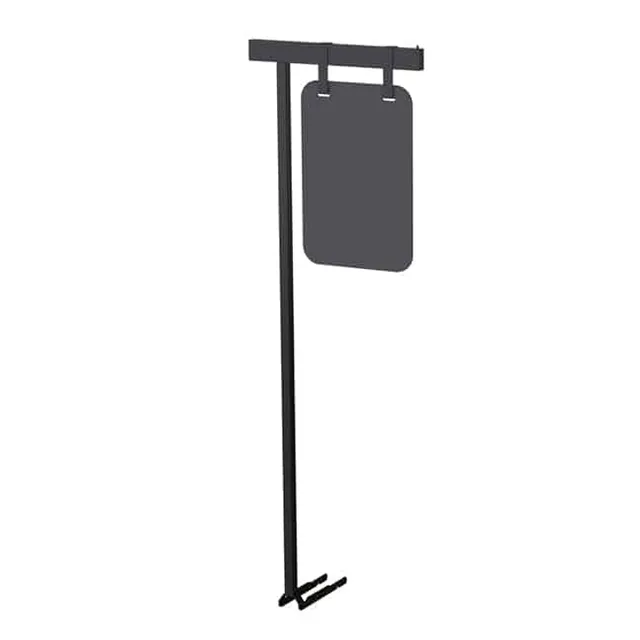 rosseto-mt-bkcbda-modulite-kreidetafel-mit-4-5-schwarzem-display-arm image 1