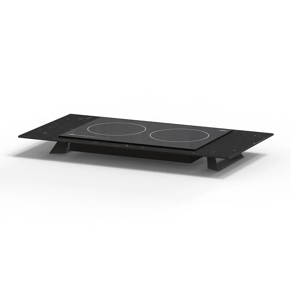rosseto-alto-hplrsi102-induktions-riser-34-8-zoll-black-marble image 1