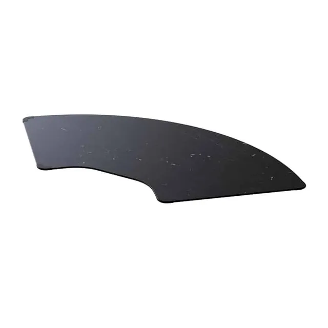 rosseto-modulite-mt-300bm-tischplatte-viertelrund-black-marble-hpl image 1
