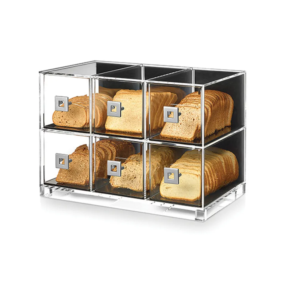 rosseto-6-drawer-acryl-bakery-case-bd115 image 1