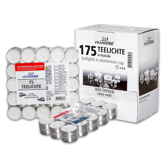 villaverde-teelichter-ohne-duft-4h-alu-unscented-tealight image 1