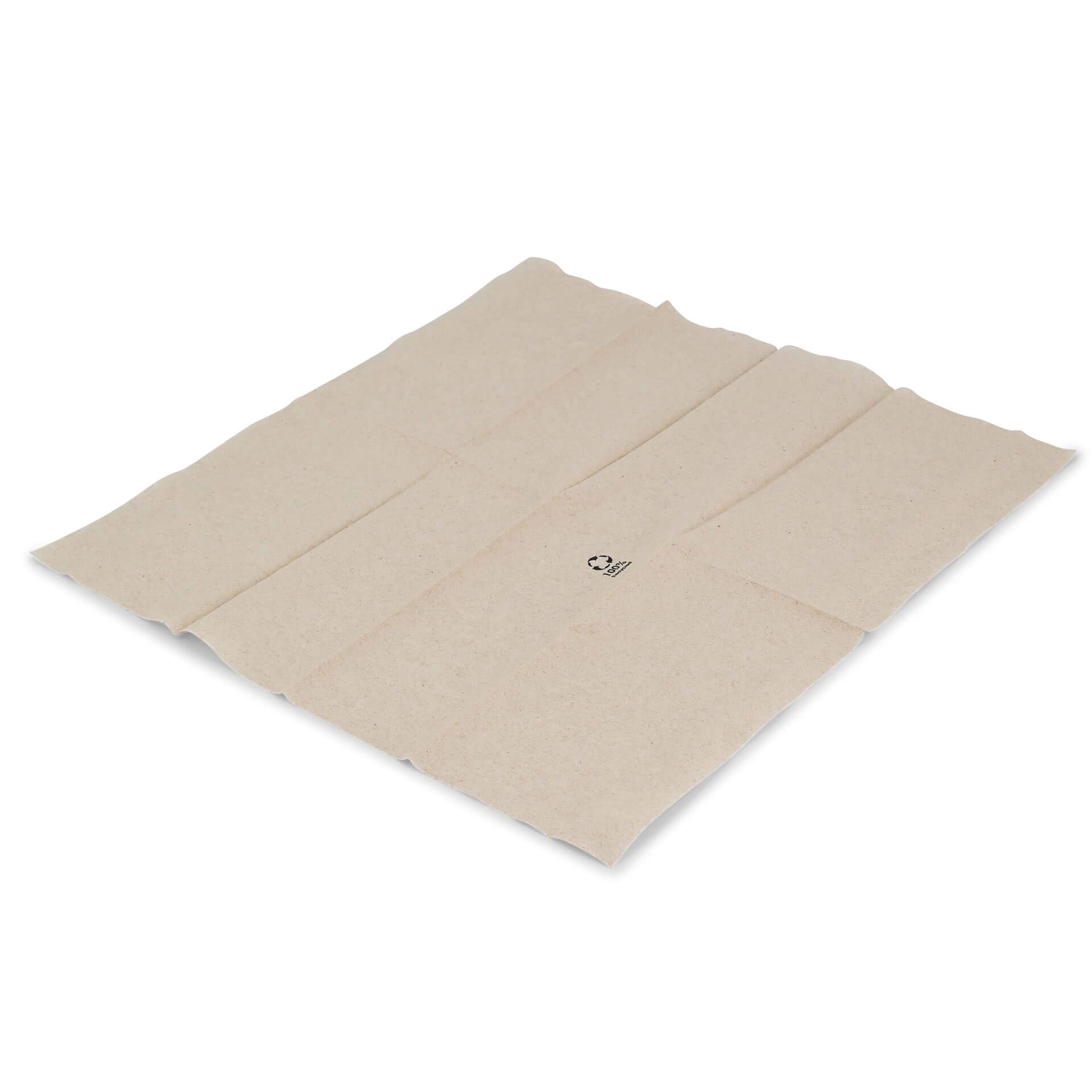 biozoyg-r-papierservietten-33x33-cm-recycling-1-8-falz-ungebleicht-100-st-ck image 2