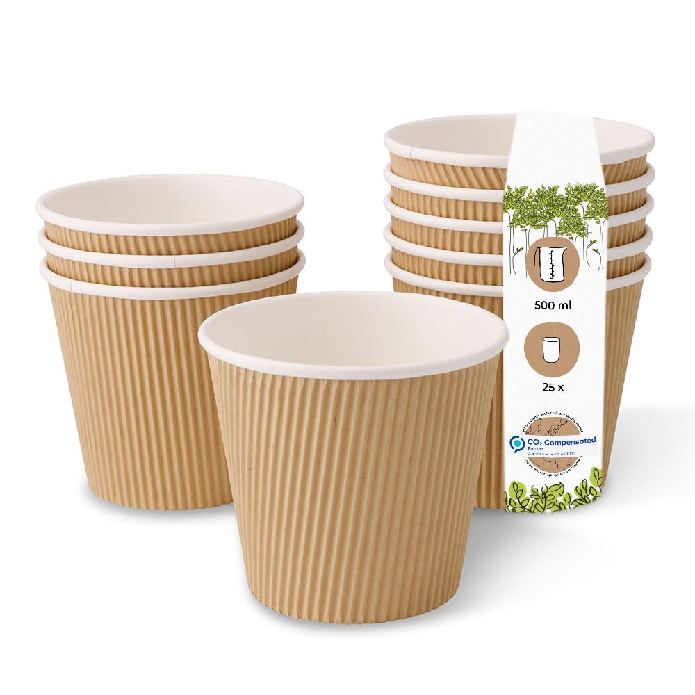 biozoyg-suppenbecher-to-go-25-st-ck-375-ml-riffelbecher-kraftkarton image 5