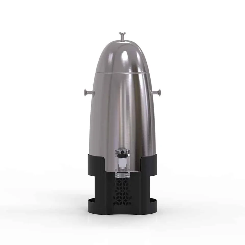 rosseto-mosaic-ld201-kaffee-urne-3-gal-mit-schwarzer-matter-basis image 1
