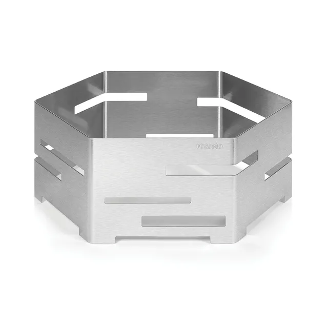 rosseto-18-zoll-hexagon-buffet-riser-sm118-edelstahl image 1