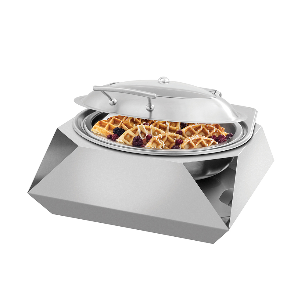 rosseto-multi-chef-sm283-chafing-dish-gestell-round-diamond-edelstahl image 2
