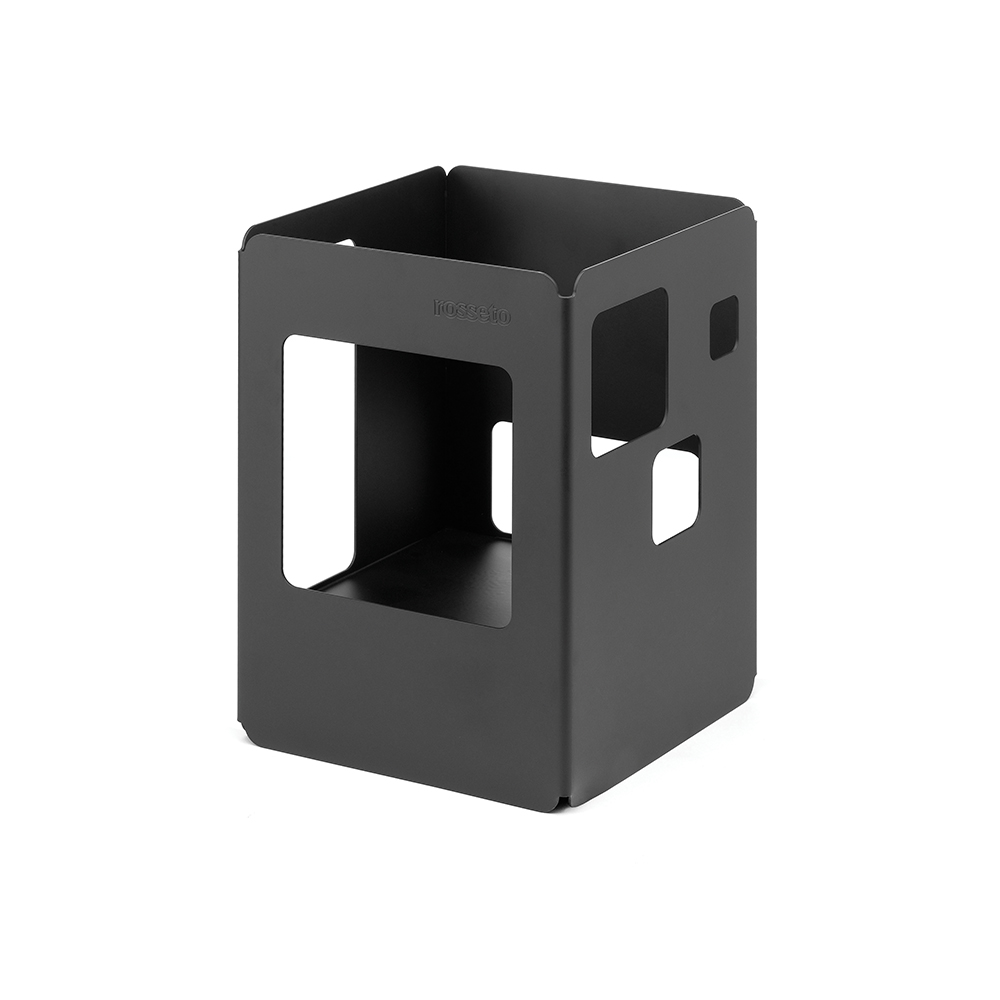 rosseto-sm141-buffet-w-rmer-25-4-cm-quadratisch-schwarz-matt-stahl image 1