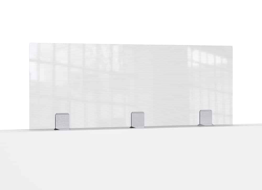 rosseto-avant-guarde-td011-tisch-trennwand-60-zoll-polycarbonat-klar image 1