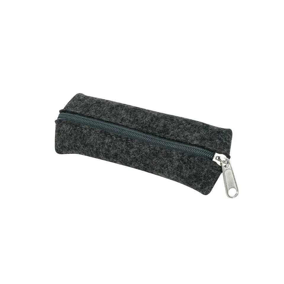 biozoyg-filz-federmappe-fynn-gr-e-s-16x5-5-cm-dunkel-meliert image 1