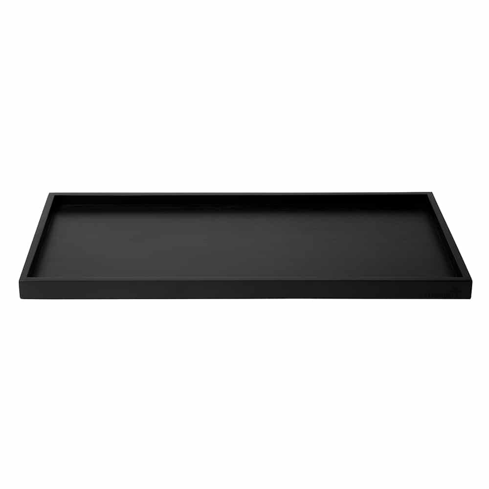 rosseto-skyrize-rbls200-mittleres-rechteck-bambus-shelf-schwarz image 2