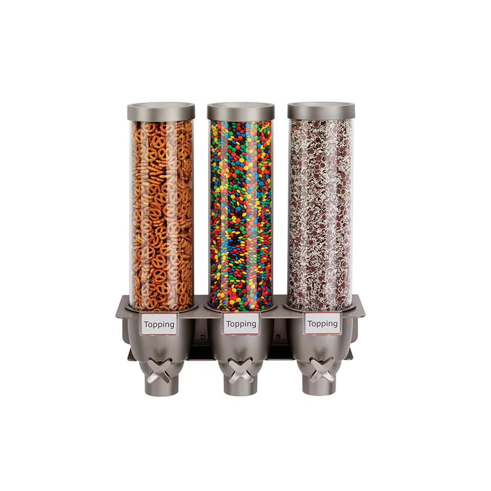 rosseto-ez-serv-ez525-wandspender-3-fach-trockenlebensmittelspender-je-4-9-liter image 1