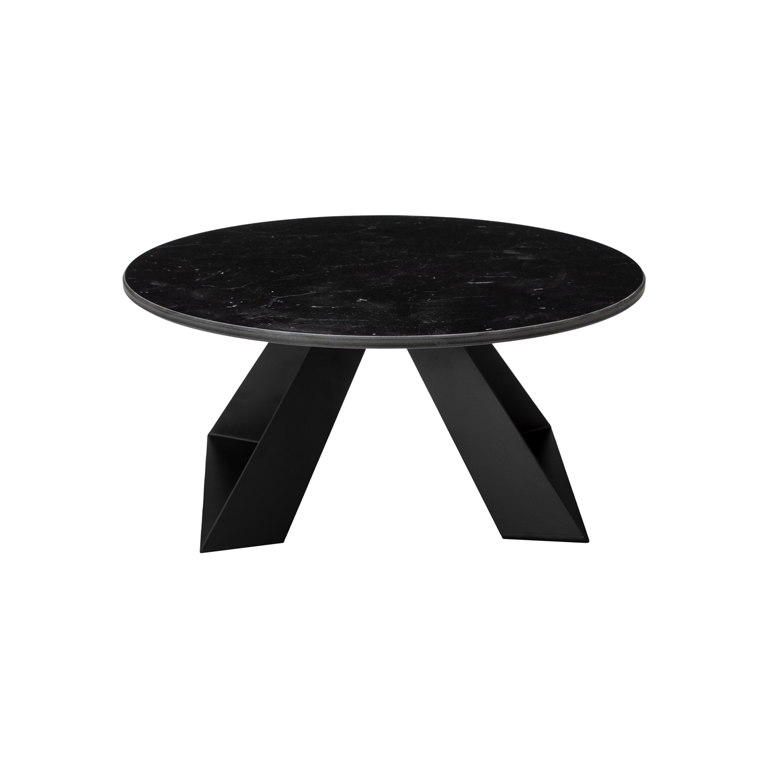 rosseto-alto-hplrs55-riser-14-zoll-rund-schwarz-marmor-mit-6-zoll-beinen image 1