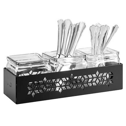 rosseto-ven-gls024-glas-quader-3er-set-square-jar-3-75-3-75-3-9-klarglas image 3