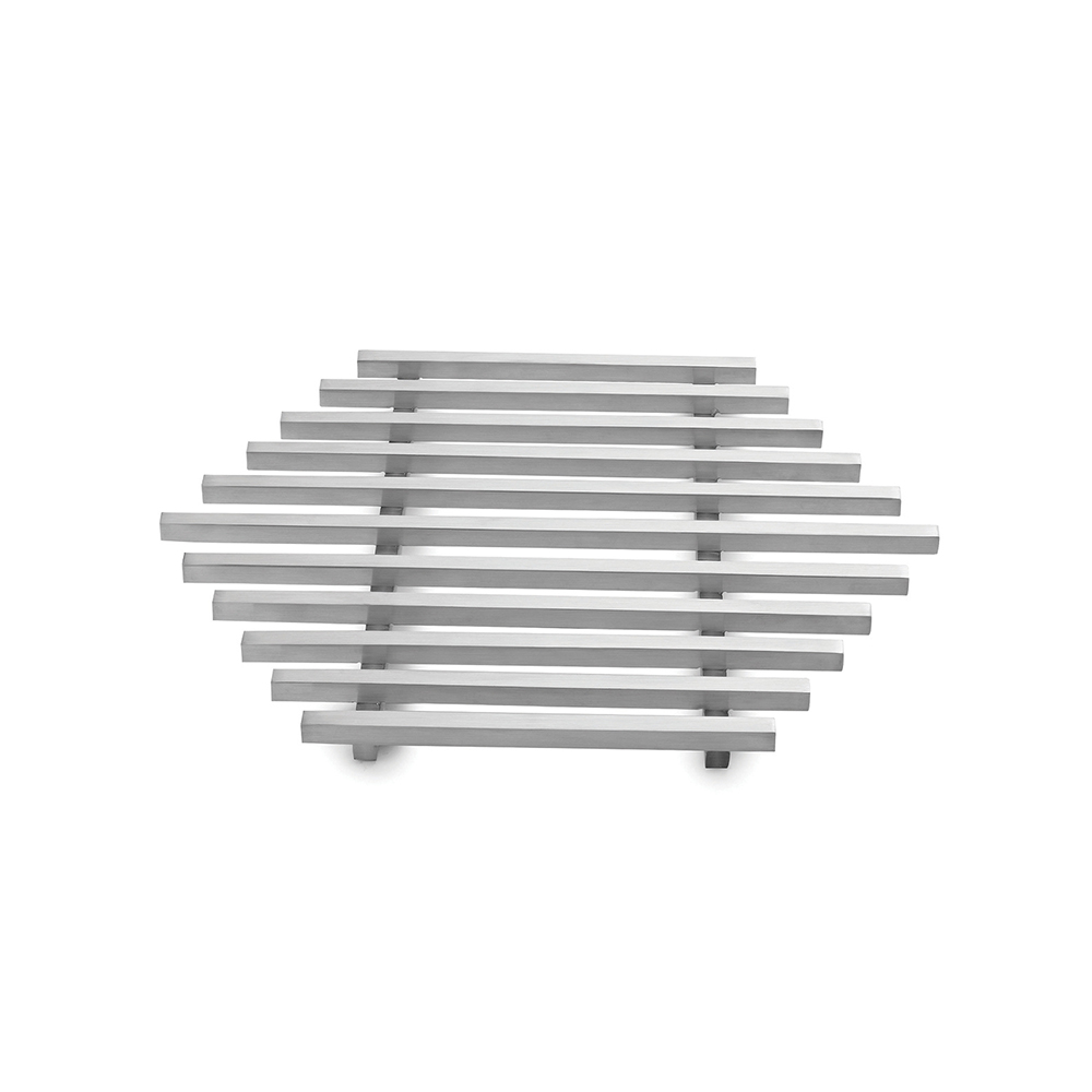 rosseto-honeycomb-sm225-small-stainless-steel-track-grill image 1