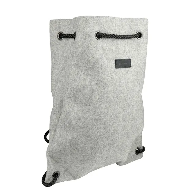 biozoyg-backpack-bobo-filz-rucksack-hellmeliert-35-x-43-x-12-cm-merinowolle image 1