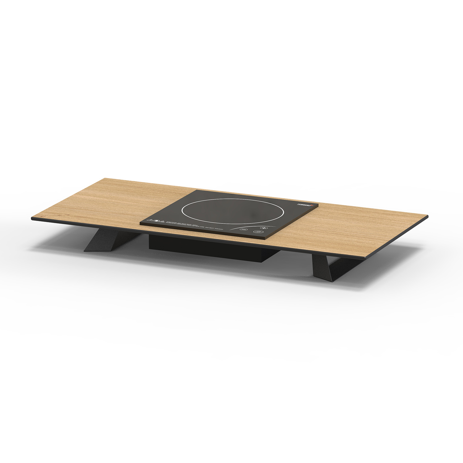 rosseto-alto-hplrsi96-induktions-riser-31-5-zoll-holz image 1