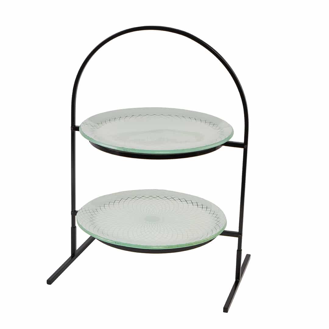rosseto-kalderon-gst08wfp-etagere-2-st-ckig-mit-spiro-glas-13-zoll image 3