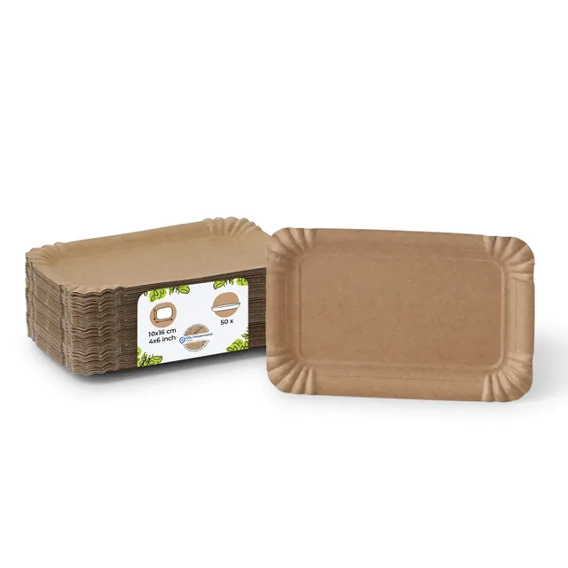 biozoyg-pappteller-eckig-braun-50-st-ck-10x16-cm-recyclebar image 1