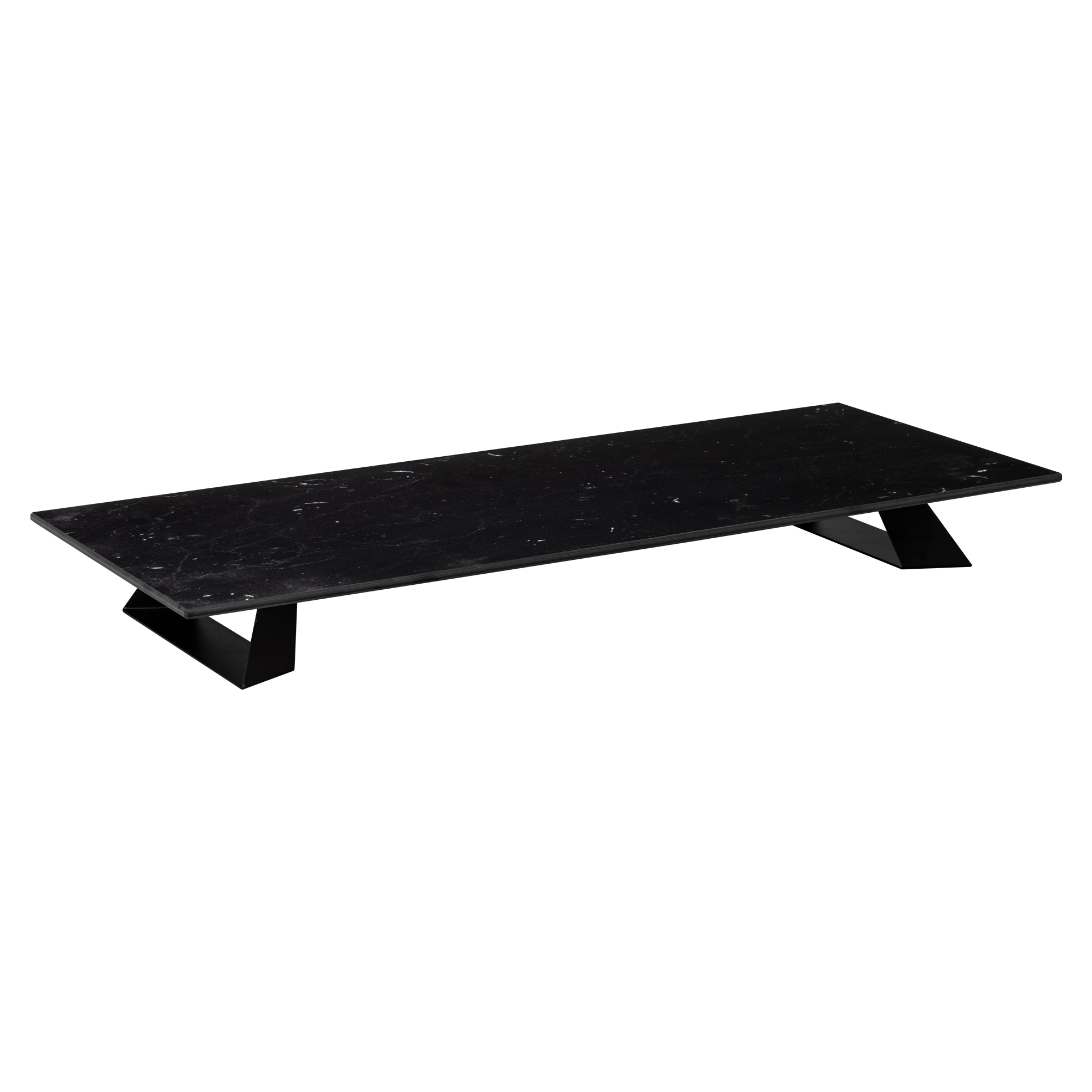 rosseto-alto-wide-rectangle-riser-schwarz-marmor-hpl-hplrs19 image 1