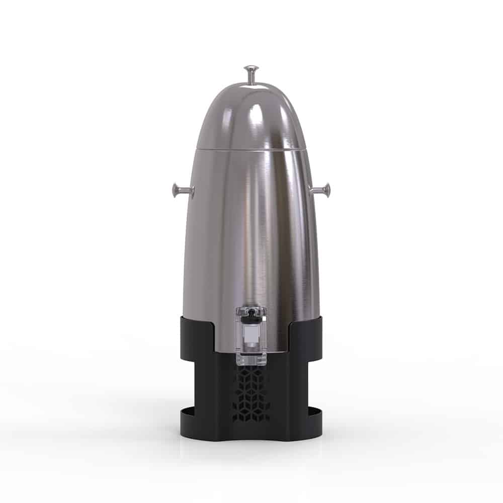 rosseto-mosaic-ld201-kaffee-urne-3-gal-mit-schwarzer-matter-basis image 1