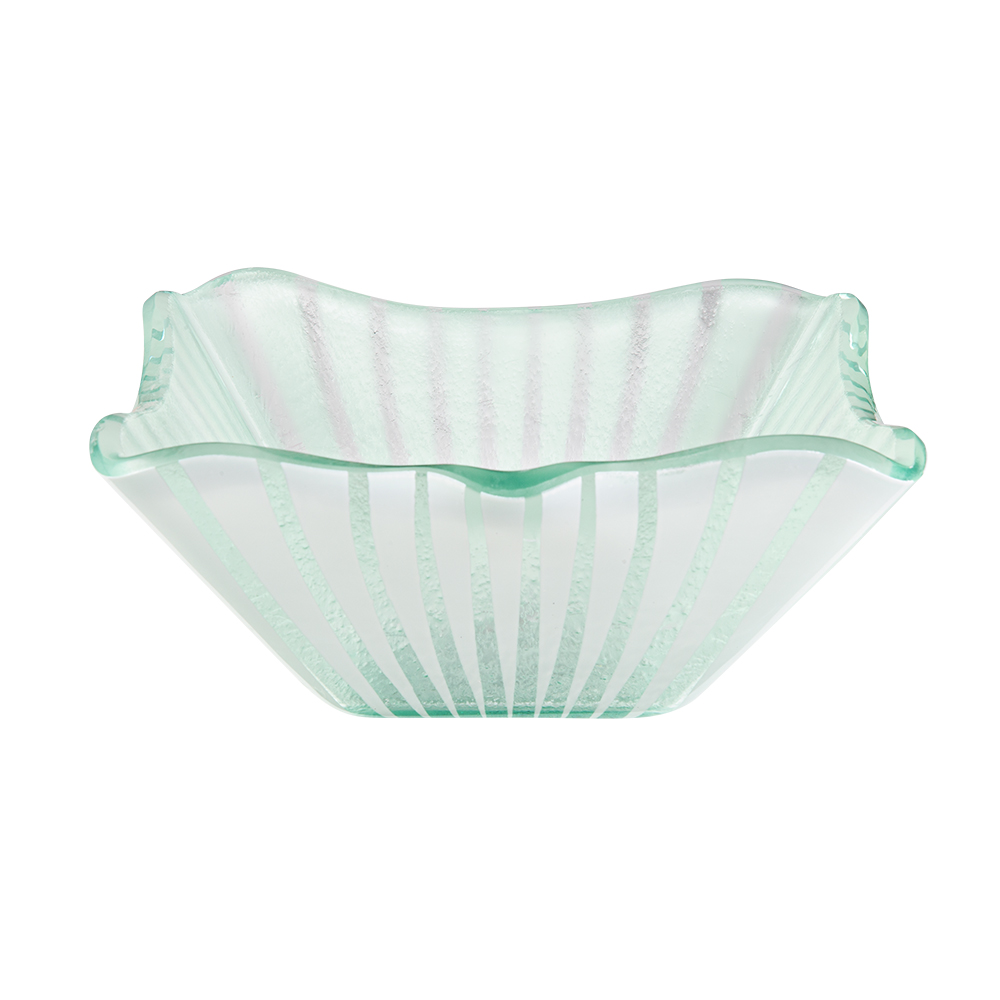 rosseto-kalderon-stelo-gls040w-glasschale-10-zoll-wei-2er-set-handgemacht image 1