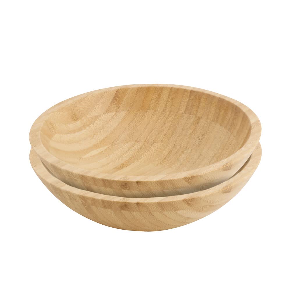 biozoyg-bambusschale-rund-19-5-cm-660-ml-2er-set-buddha-bowl-m-slischale image 1