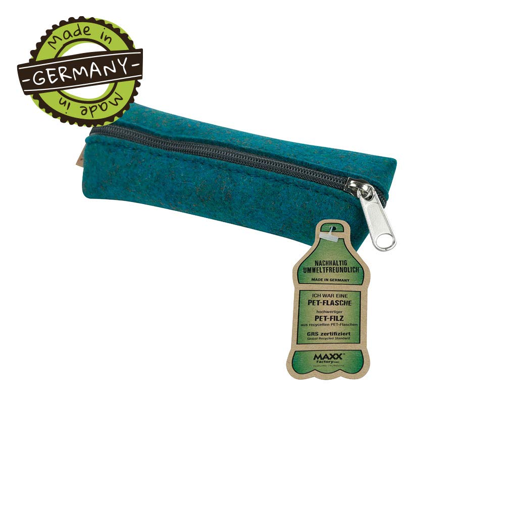 biozoyg-fynn-pet-filz-federmappe-gr-e-s-petrol-etui-16-x-5-5-cm image 2