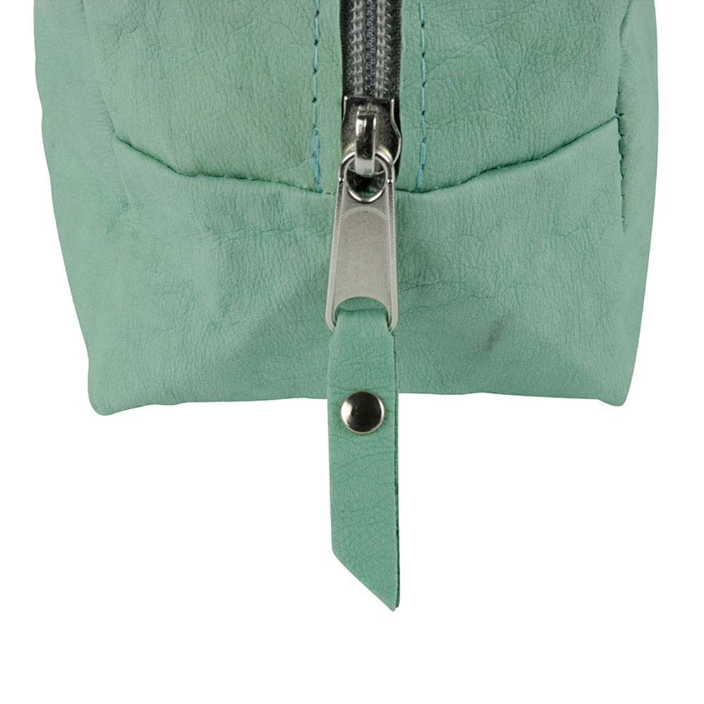 biozoyg-polly-vegane-kosmetiktasche-gr-e-s-aus-waschbarem-papier-minze image 5