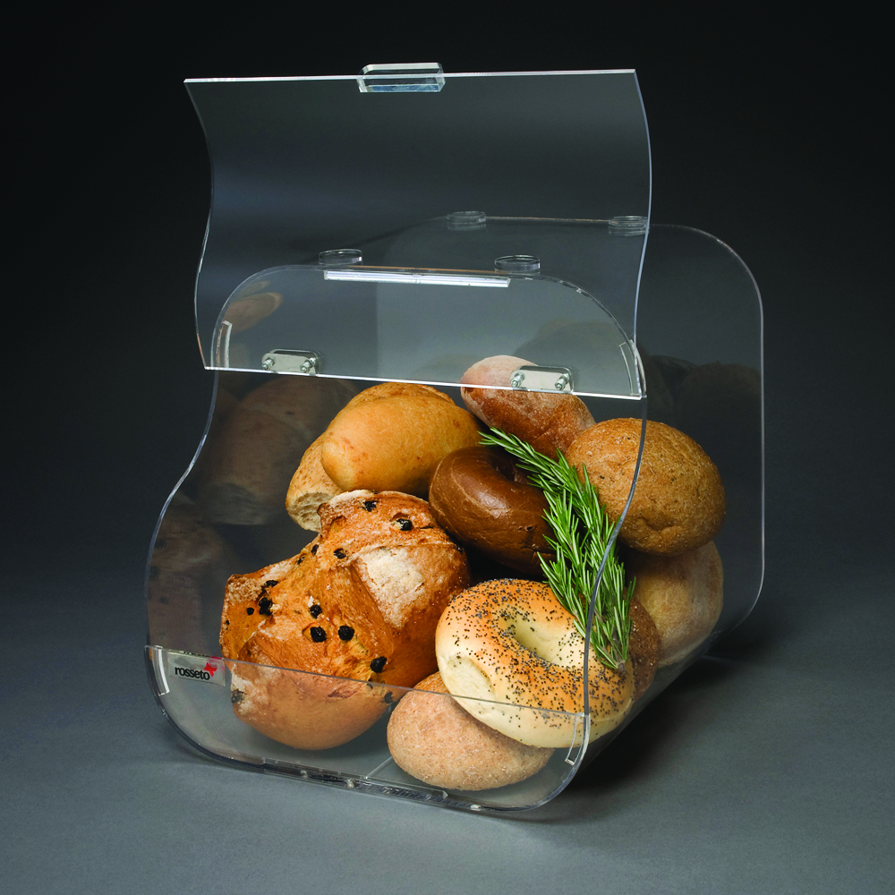 rosseto-bak1203-hohe-b-ckerei-vitrine-acryl-klar-mit-klappt-r image 1