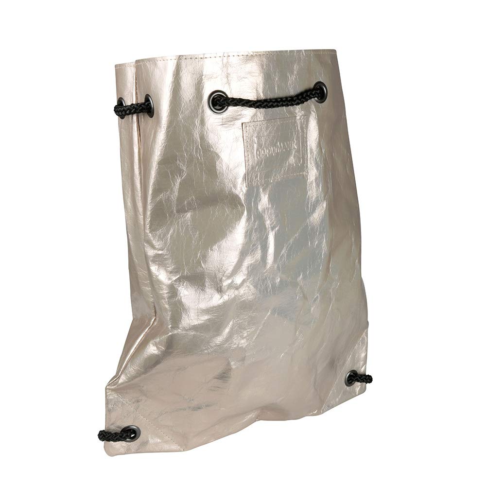 papyrmaxx-backpack-bob-metallic-platinum-rucksack-sportbeutel-aus-waschbarem-pap image 1