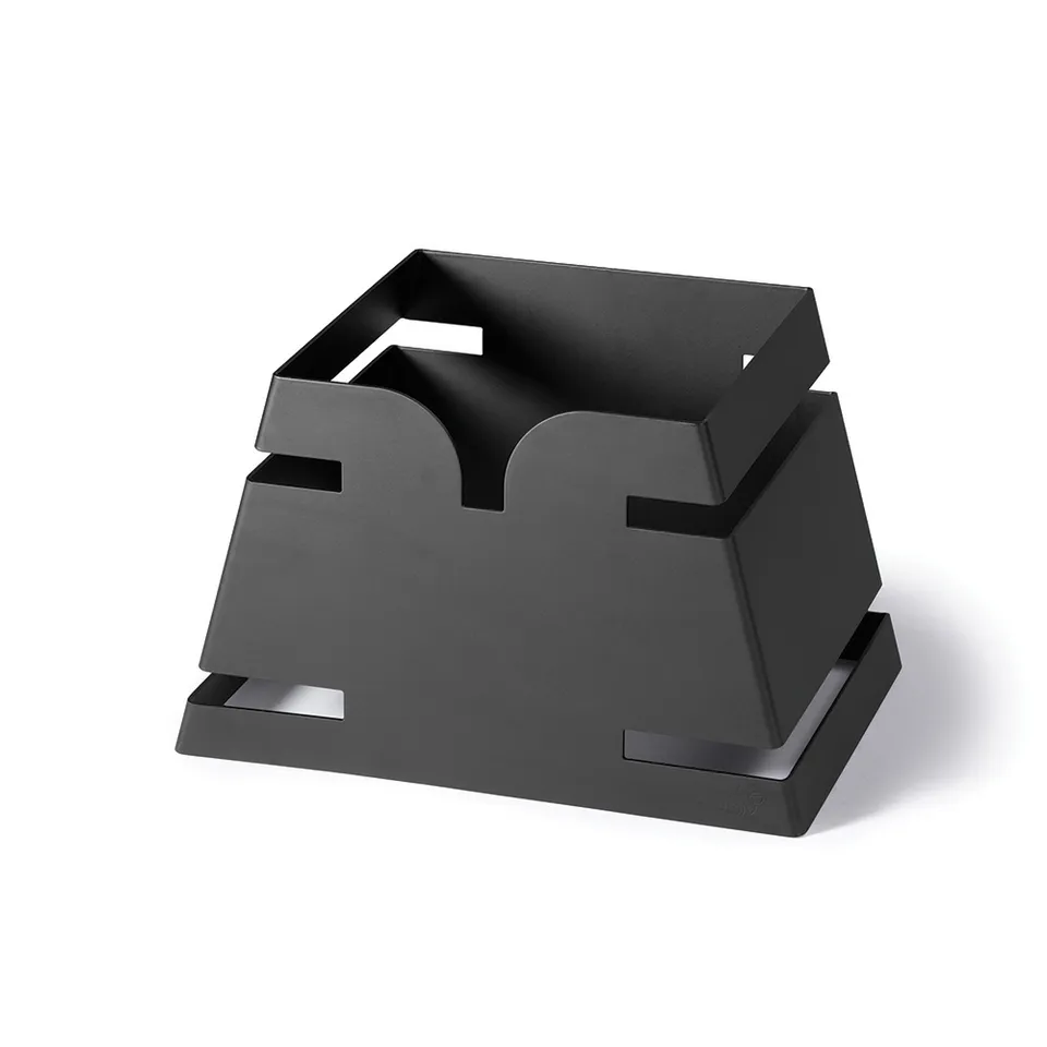 rosseto-ld136-large-pyramid-skycap-riser-schwarz-matt image 1