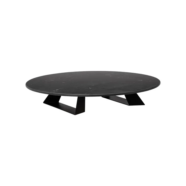 rosseto-alto-hplrs11-riser-rund-20-zoll-schwarzer-marmor-mit-3-zoll-beinen image 1
