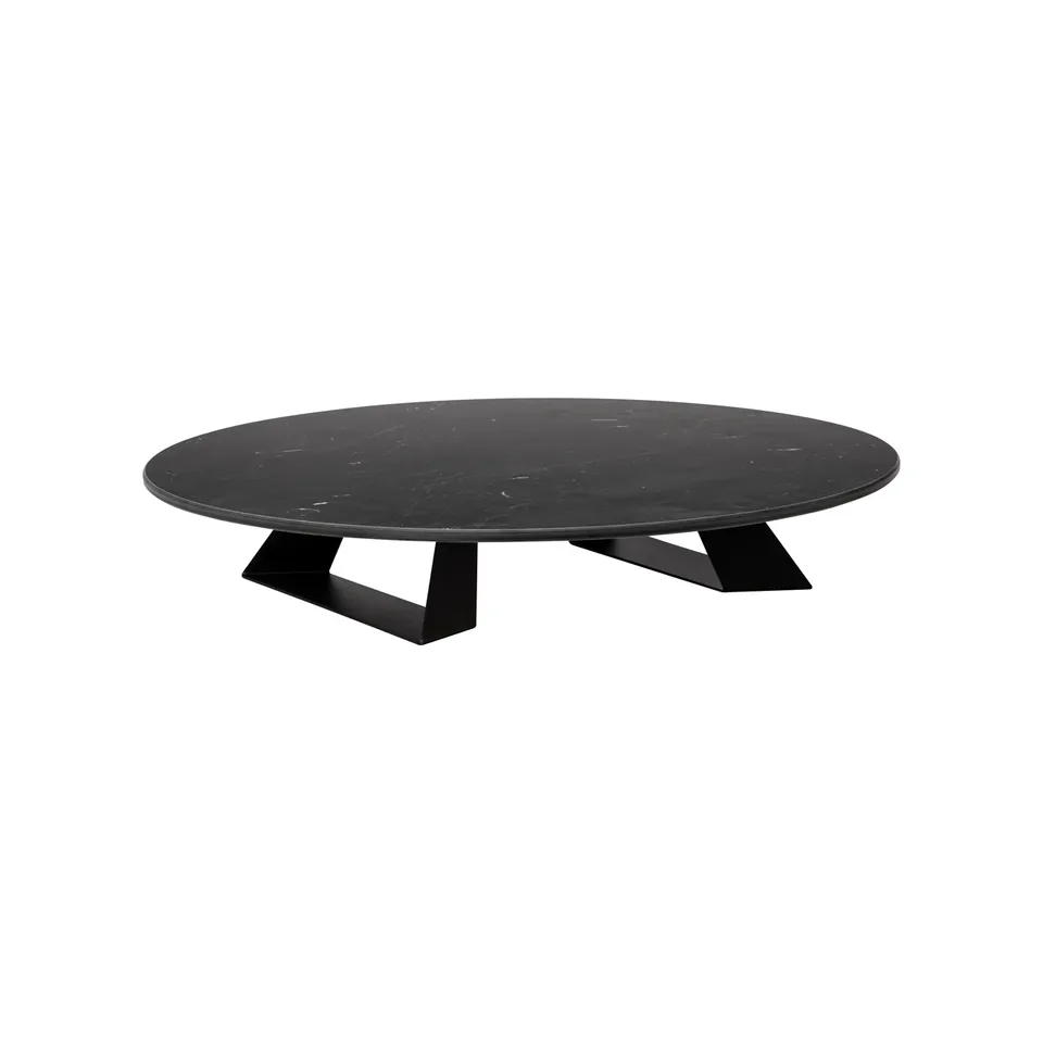 rosseto-alto-hplrs11-riser-rund-20-zoll-schwarzer-marmor-mit-3-zoll-beinen image 1
