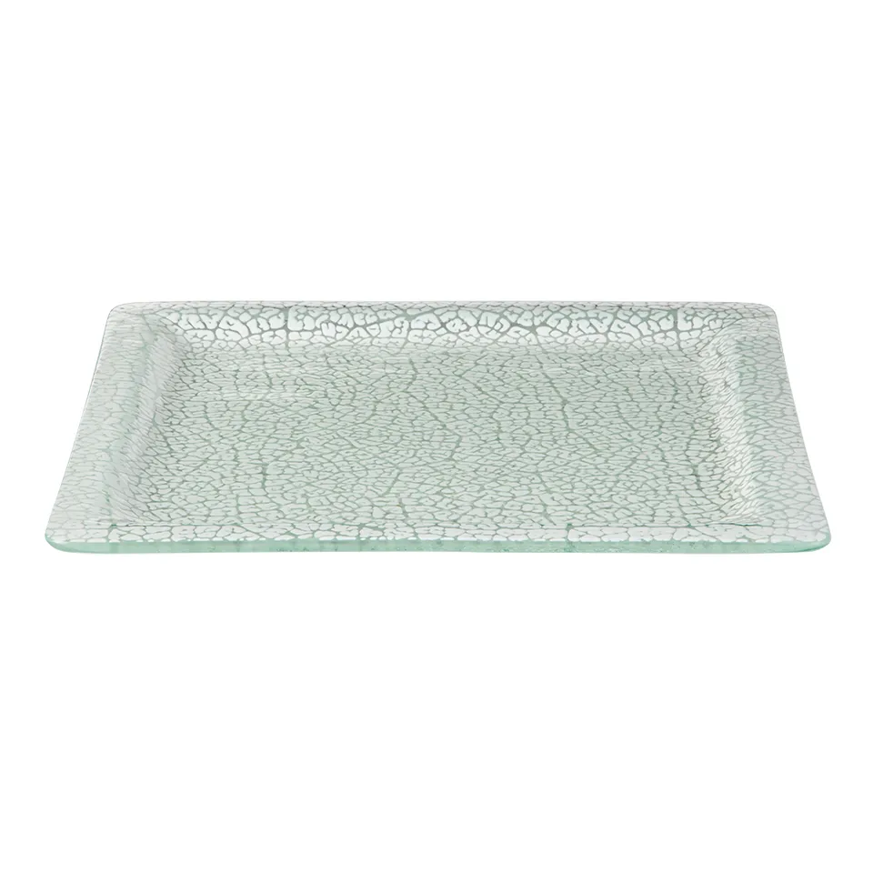 rosseto-kalderon-foglia-wei-e-quadratische-glasplatte-12-zoll-handgemacht-2er-se image 1
