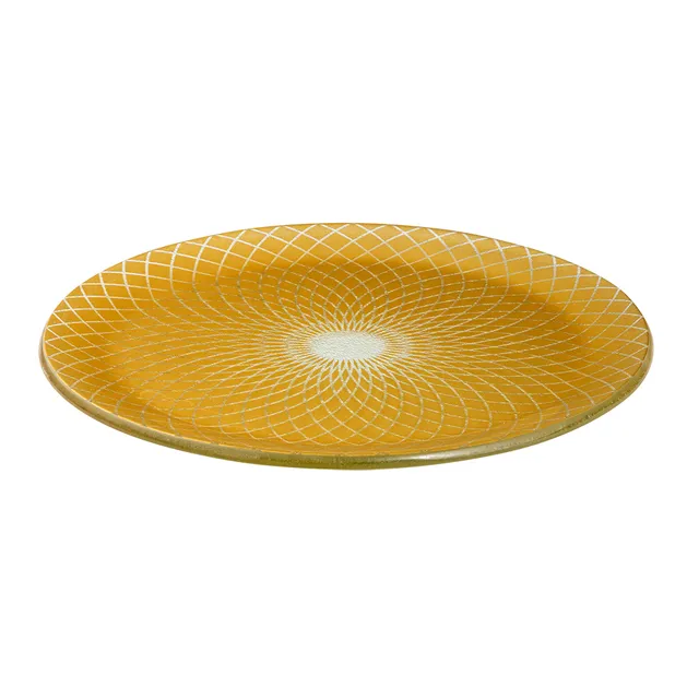 rosseto-gls037g-kalderon-spiro-platte-rund-13-zoll-gold-2er-set image 1