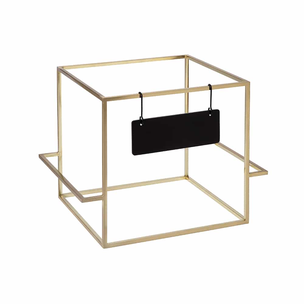 rosseto-rgm700-skyrize-quad-riser-buffetst-nder-gold-mit-h-ngeschild image 1