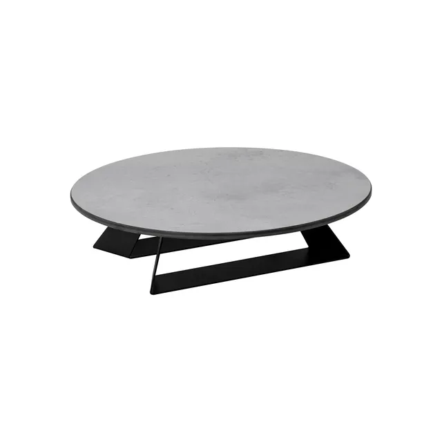 rosseto-alto-hpl-riser-rund-14-zoll-betongrau-hplrs14 image 1