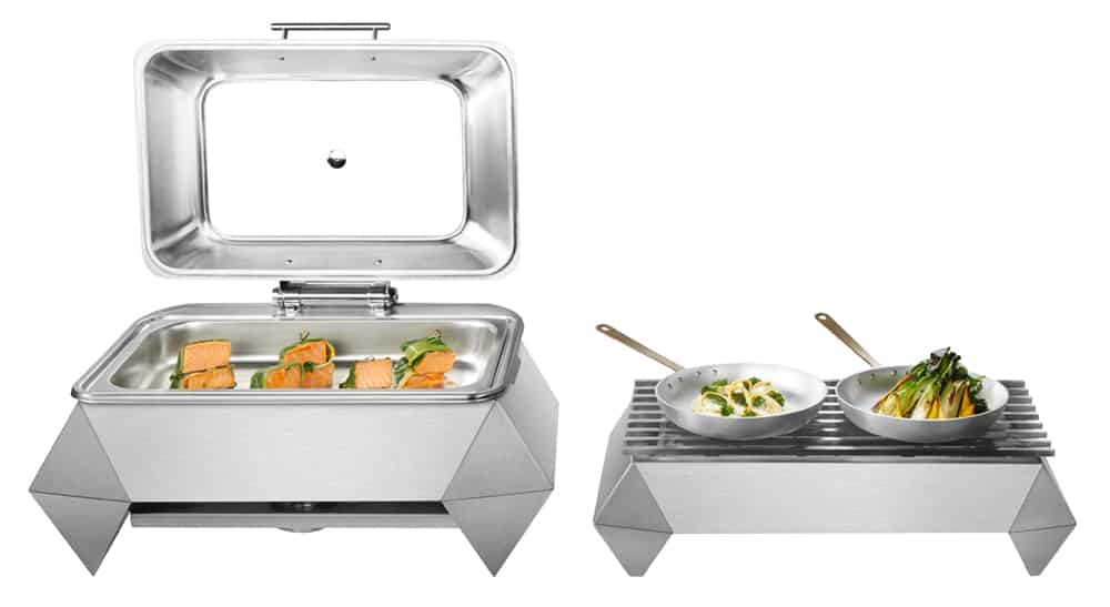 rosseto-diamond-sk045-multi-chef-rahmen-7-edelstahl-mit-brenner-6er-set image 2