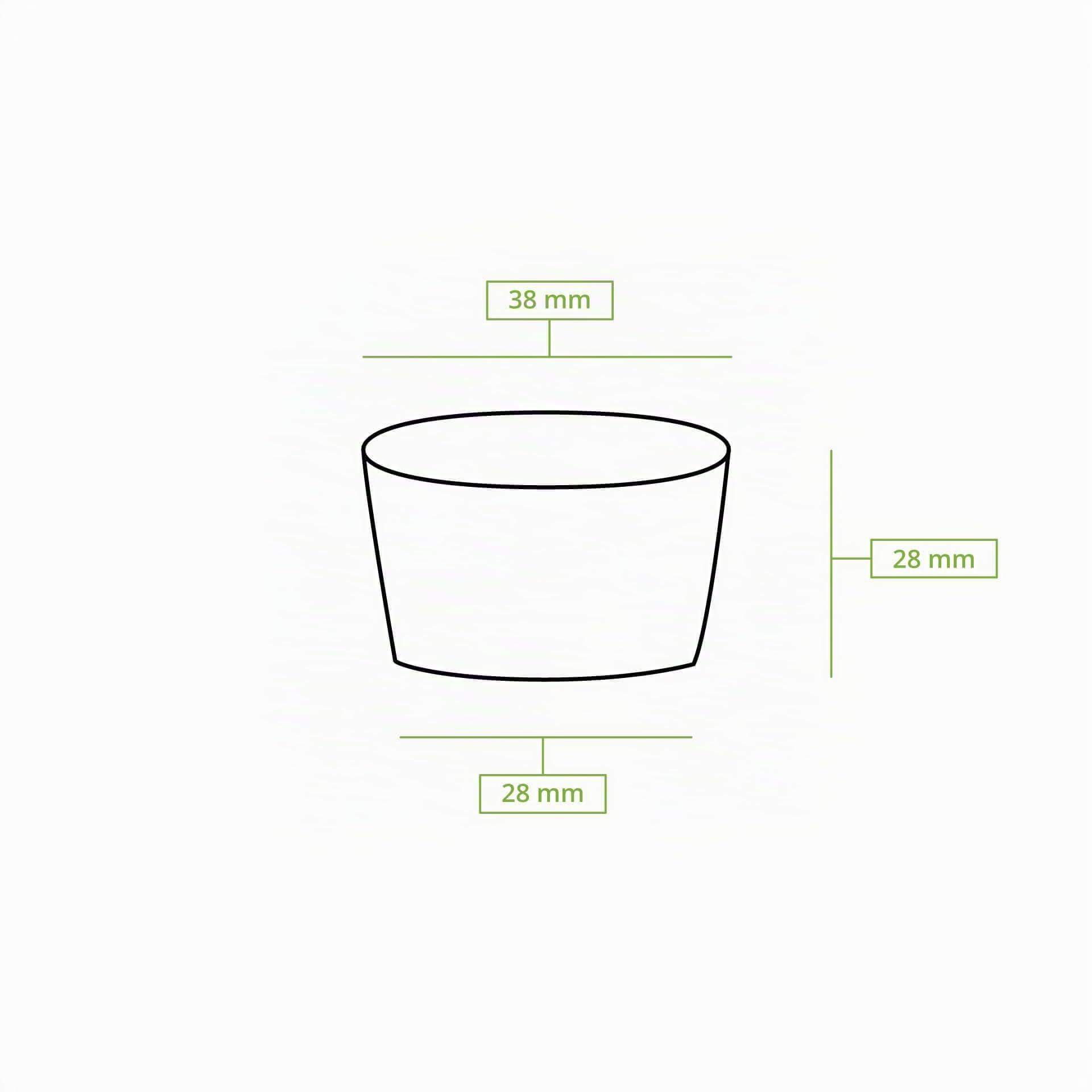 biozoyg-papier-dipschale-20-ml-wei-250-st-ck-gewachstes-papier image 4