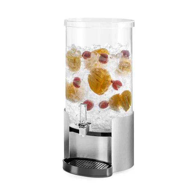 rosseto-ld175-getr-nkespender-15-1-liter-elliptisch-edelstahl-tropfschale image 1